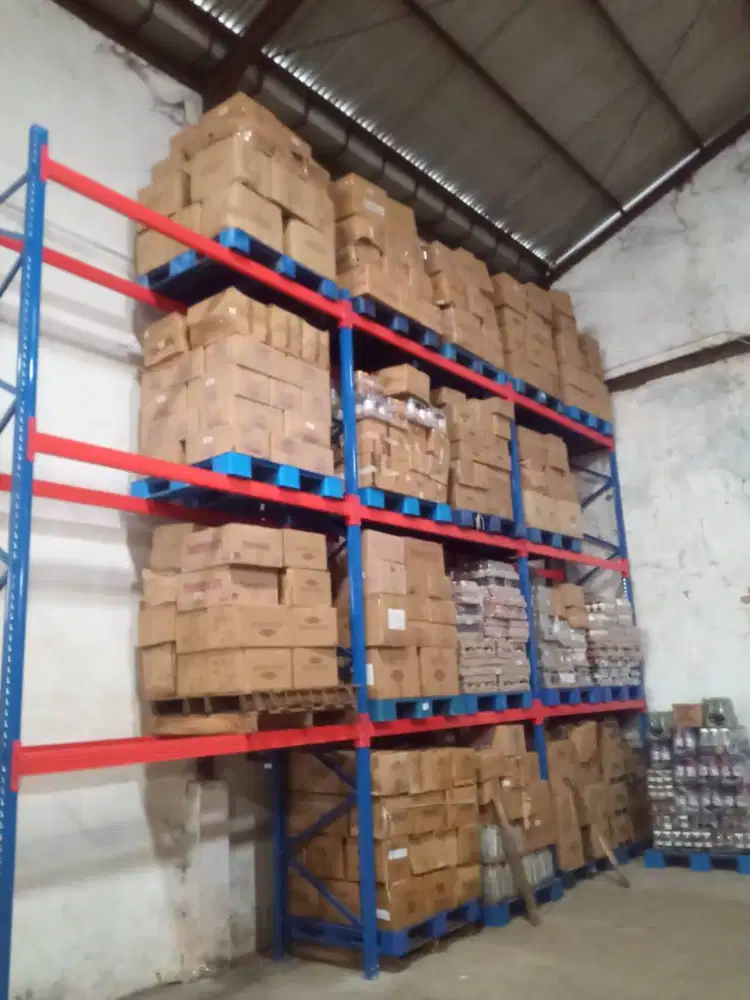 RAK GUDANG HEAVY DUTY SPR 8000KG PER RAK ANTI KARAT