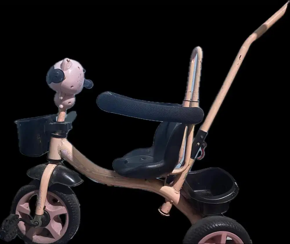 TRICYCLE/SEPEDA RODA TIGA ANAK 306-7 STIR DORONGAN AVIATOR