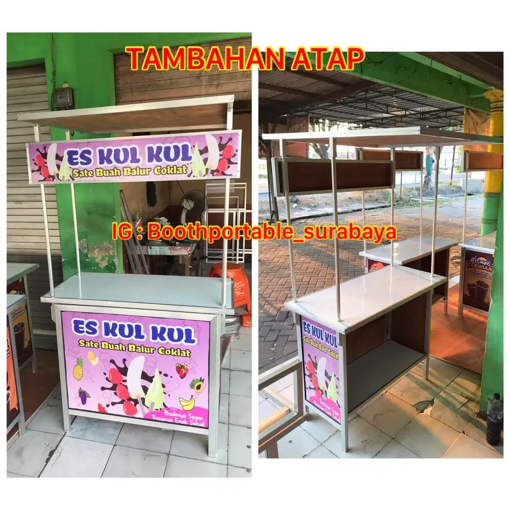 Booth portable aluminium