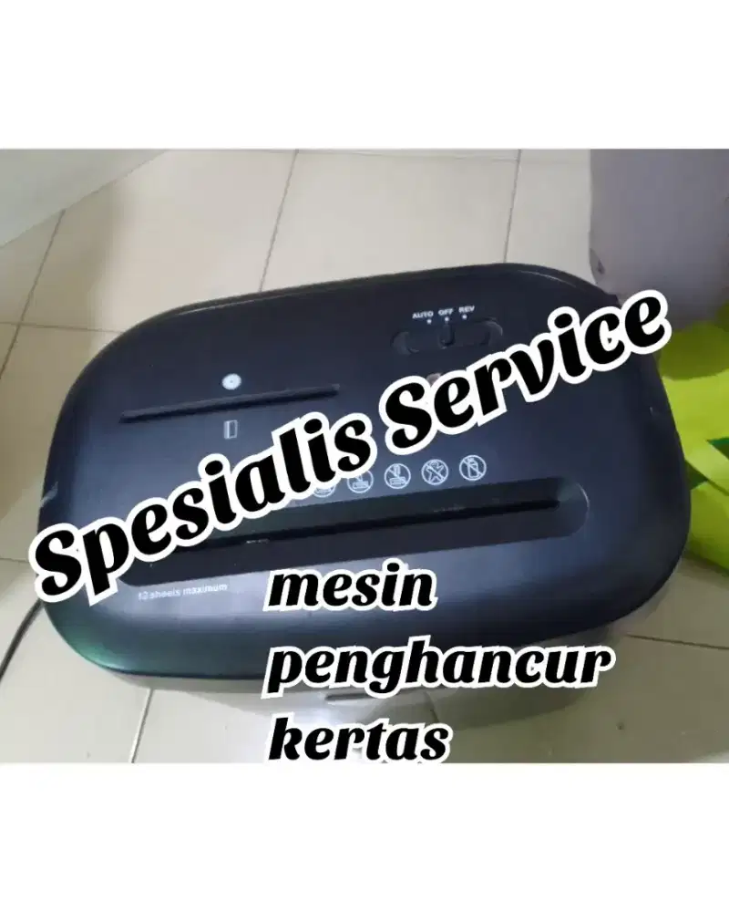 Mesin Penghancur Kertas Gresik Sparepart Spesialis