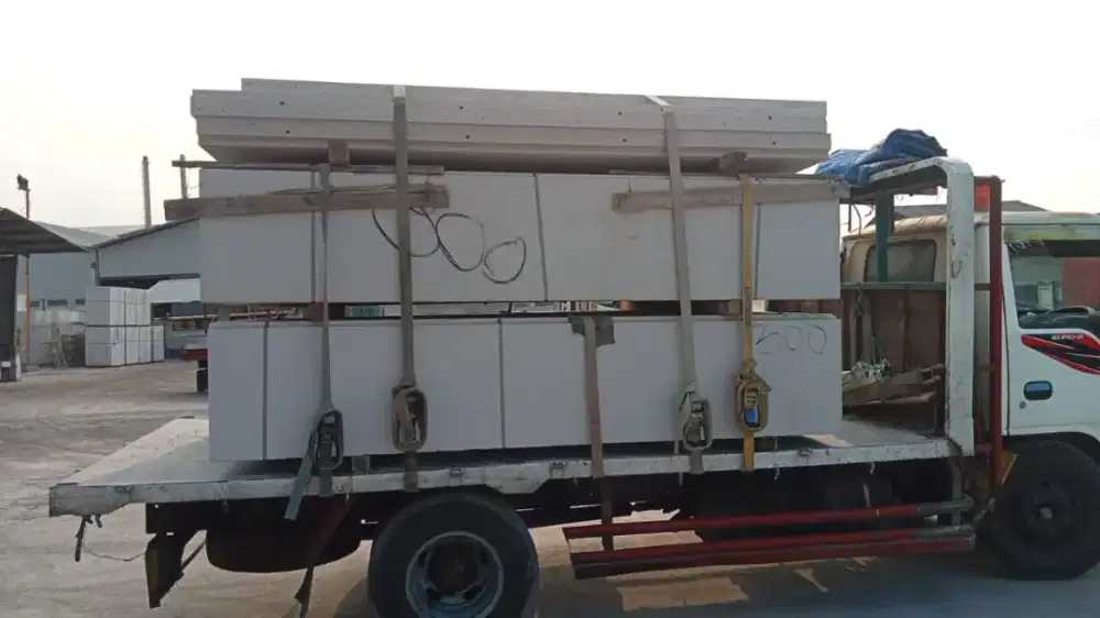 Panel lantai pengganti dak cor.bahan bata ringan