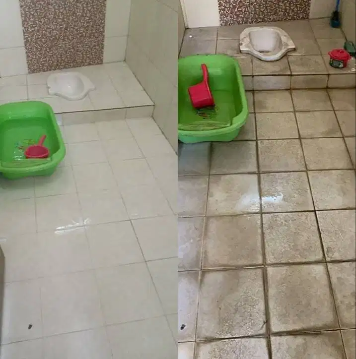 Jasa pembersihan Tolilet dan bersih-bersih Rumah/ Gedung