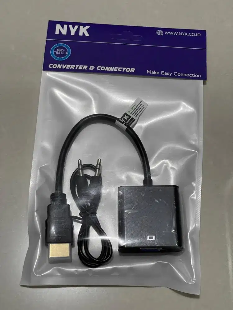 Konverter HDMI to VGA + Sound NYK