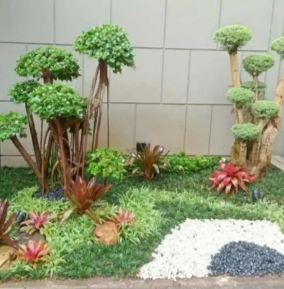 Mnrima jasa bikinan taman rumah modern