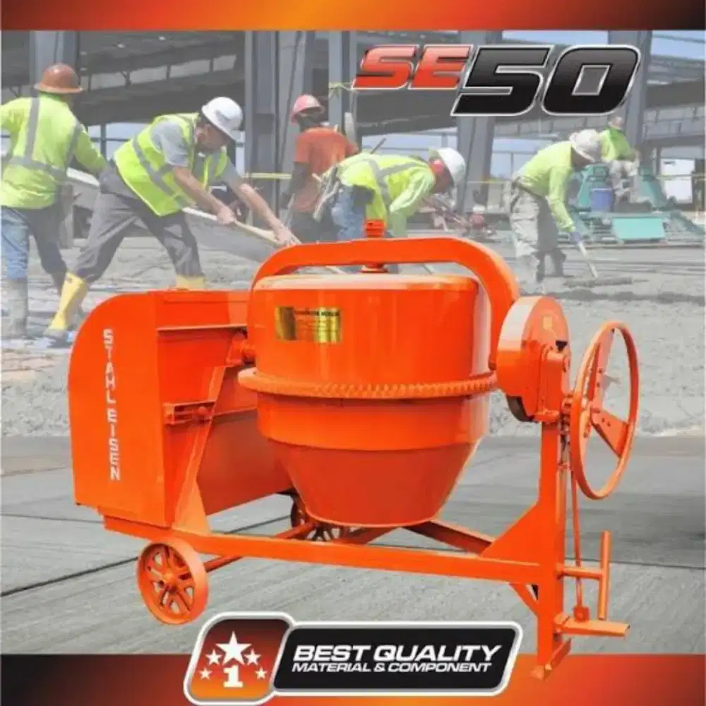 Molen cor stahleisen 50kg komplit siap pakai