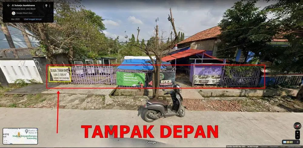 Jual Tanah SHM Rp.4.000.000/meter di Kab. Karawang Kec. Karawang Barat