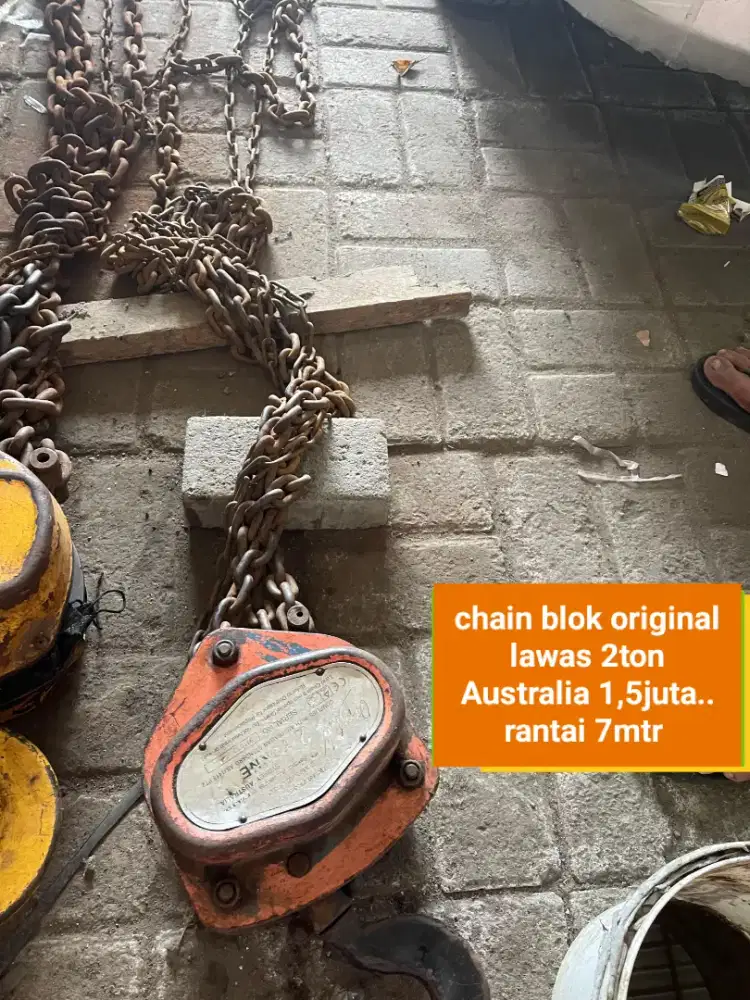 Chain blok 2 ton/5&5