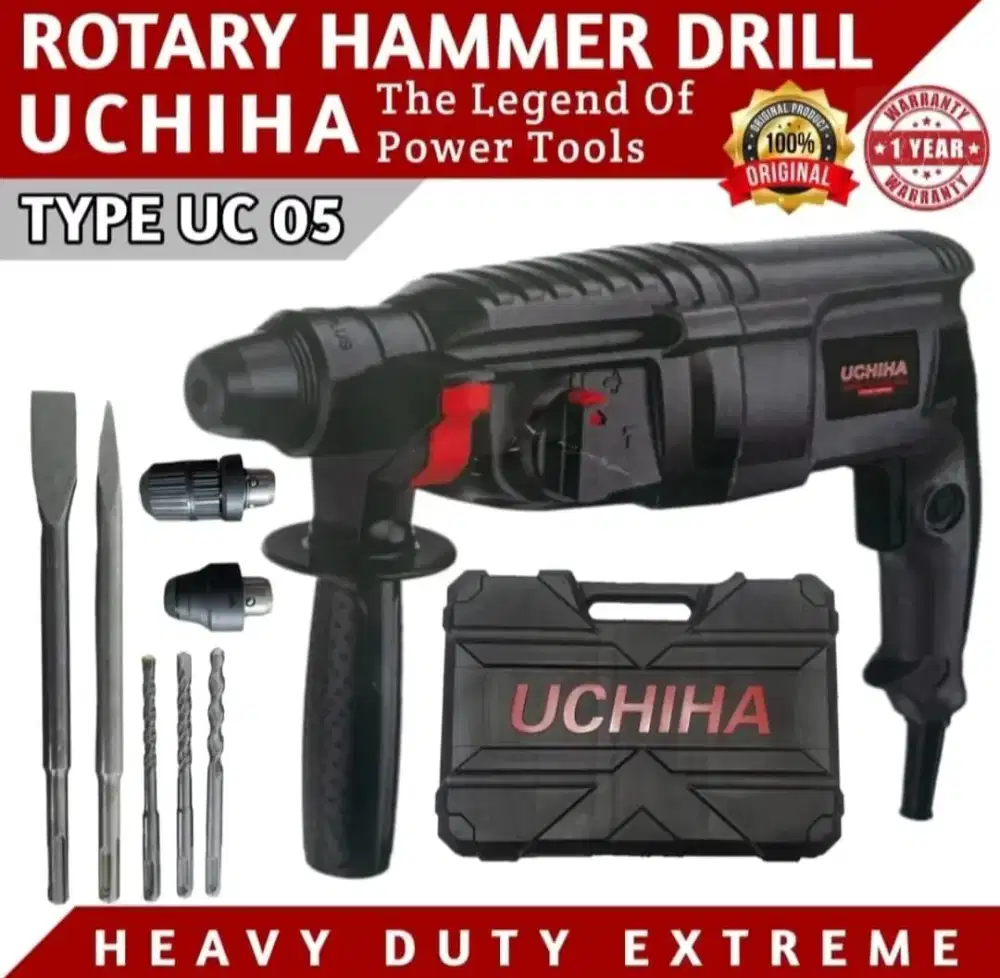 #Mesin Bor Hammer Drill Rotary 3fungsi 26mm Bobok Beton tembok japan