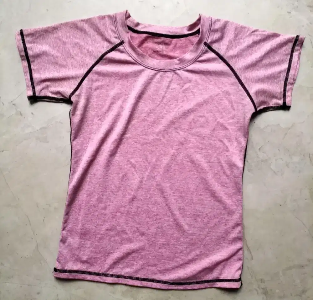 Baju atasan Jersey olahraga gym fitnes sport workout yoga lari wanita