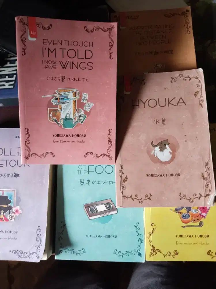 Novel HYOUKA Full Set (Volume 1-6)