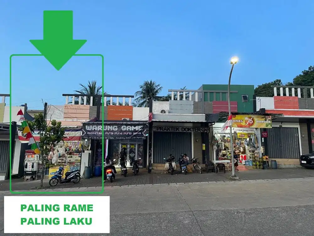 Over Kredit Ruko 1Lt - Sudah Ada Penyewa Permanennya