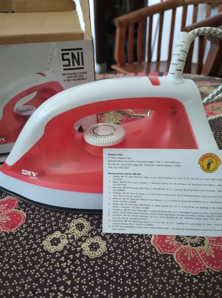 setrika listrik 1000W