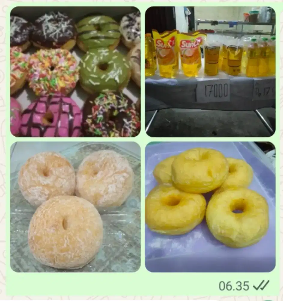 Donat lembut enak dan murah