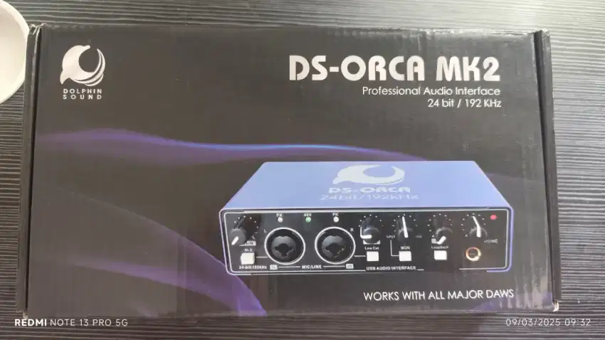 DS-Orca MK2 Professional Audio Interface 24 bit / 192 KHz