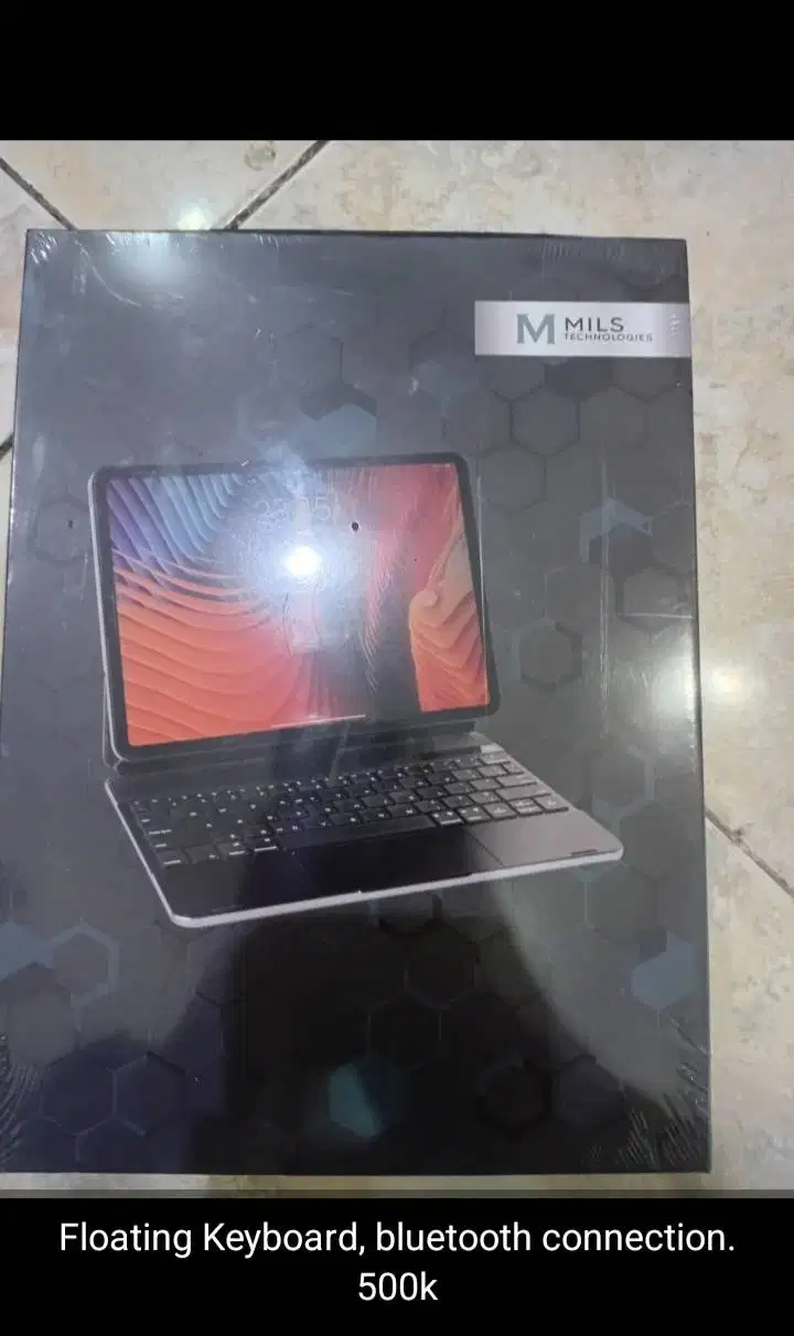Floating keyboard, bluetooth conection