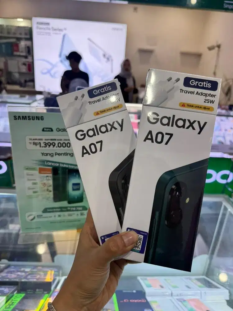 PROMO FREE TAMPERGLASS Samsung A07 6+6/128 NEW SEIN