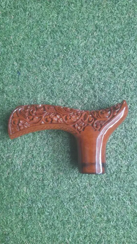 Handle Tongkat Ukir