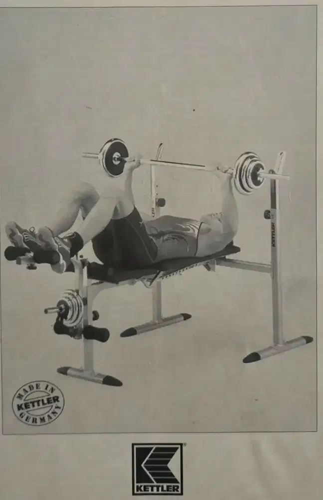 Kettler Bench Press Kondisi Seperti Baru