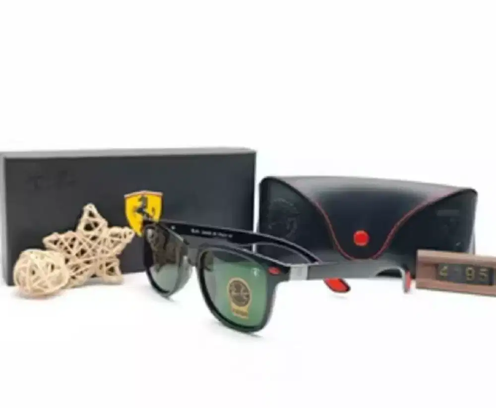 Kacamata Rayban Ferari Lensa RB3