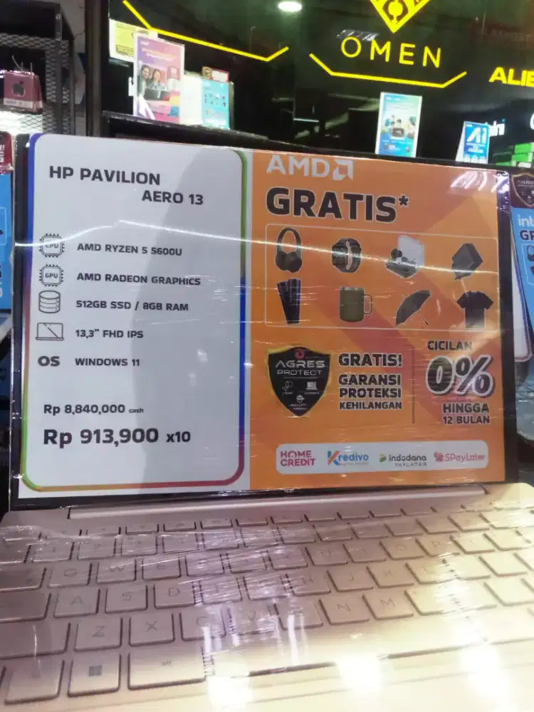 Segampang itu cicilan HP PAVILION AERO 13