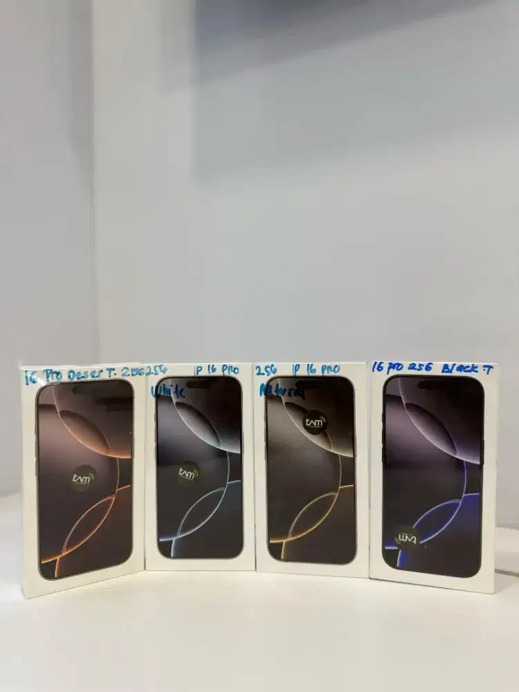 IPHONE 16 PRO 256GB - GARANSI RESMI IBOX