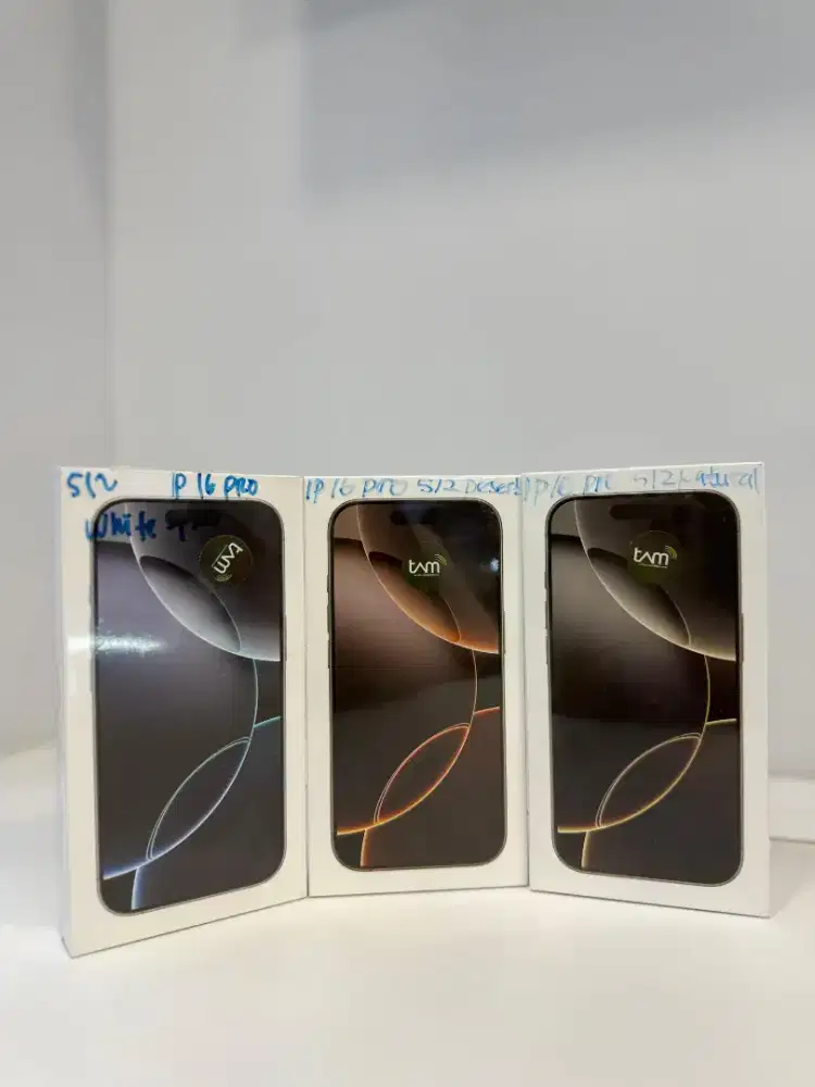 IPHONE 16 PRO 512GB - GARANSI RESMI IBOX