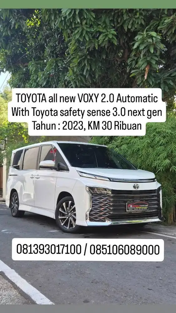 Plat B, km 30 ribuan, all new VOXY 2.0 TSS, th 2023