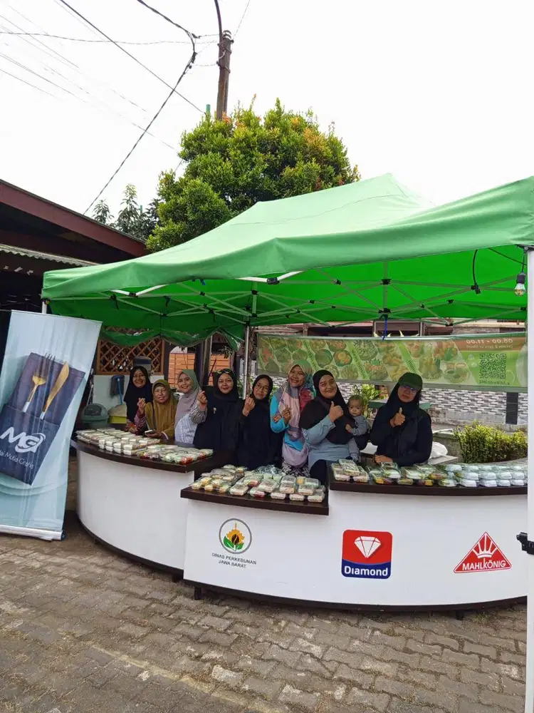 Meja Showcase, Display, Booth ex event Barista (dijual satuan)