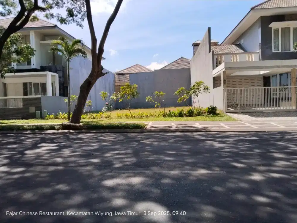 KAVLING TANAH DIJUAL DERETAN HONDA ROYAL RESIDENCE DEKAT WBM,