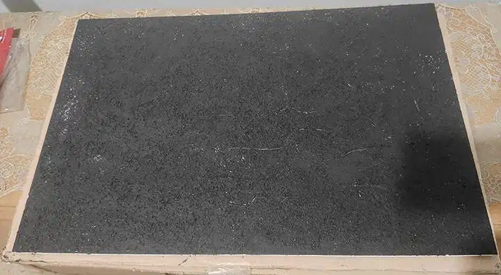 Alas Foto Papan Background Board Sand Series Hitam Pekat Doff