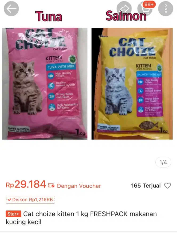 Cat choize kitten 1kg