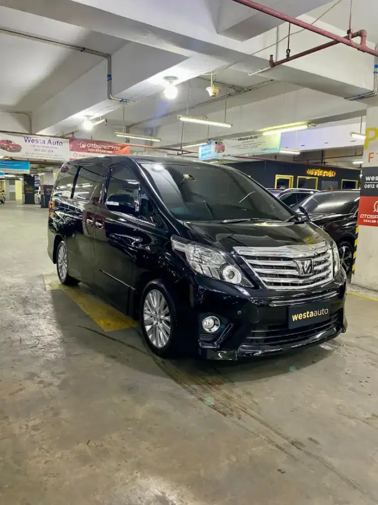 KM 77rb Toyota Alphard S AT 2014 Like New