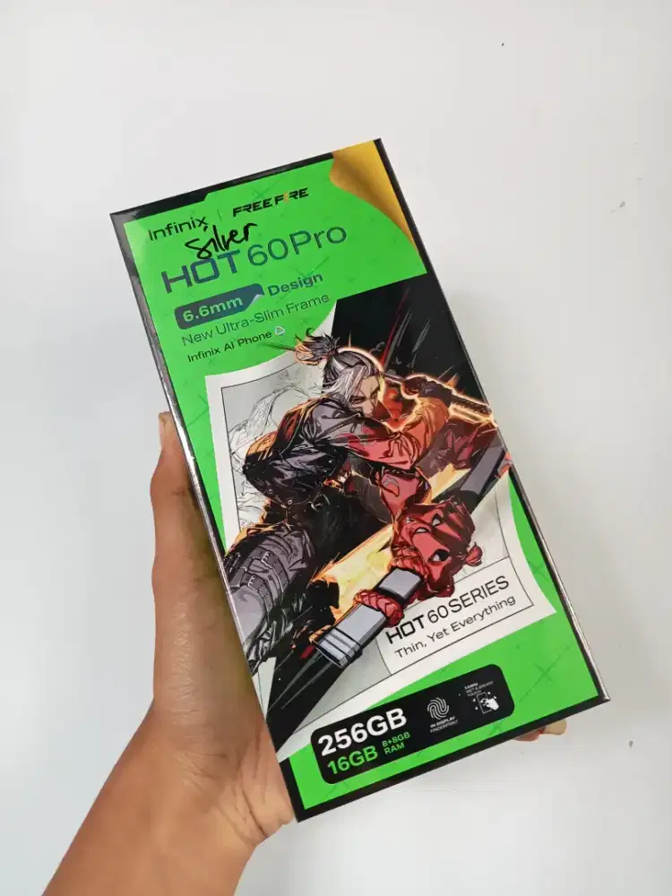 Infinix hot 60pro ram 8/256GB new