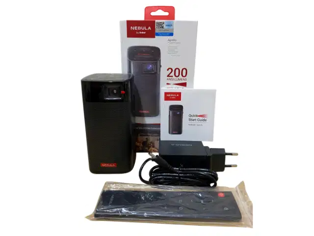 ANKER NEBULA APOLLO MINI PROJECTOR WI-FI, 200 ANSI LUMEN 100 Inch