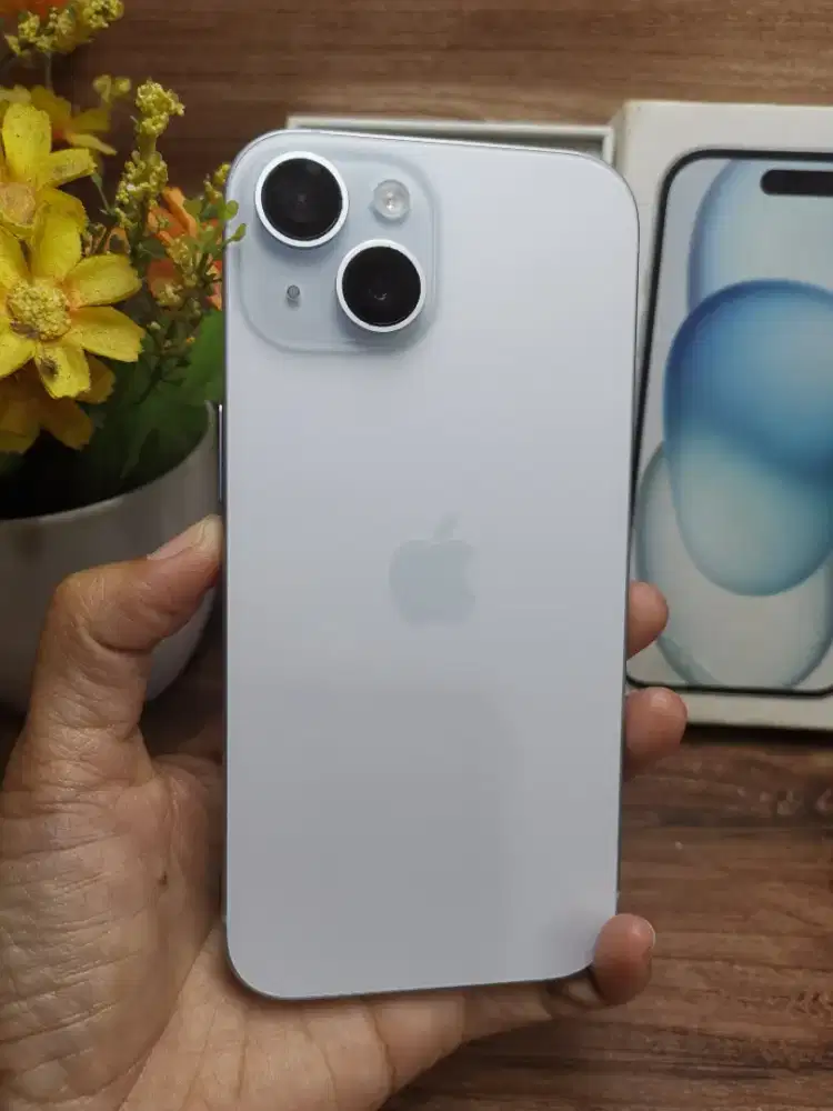 Iphone 15 128gb
iBox
Blue
Batre health 91% mulus lengkap ori