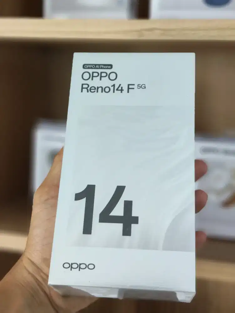 RENO 14F 5G RAM 16/256 GB SEGEL GARANSI RESMI NO REPACK