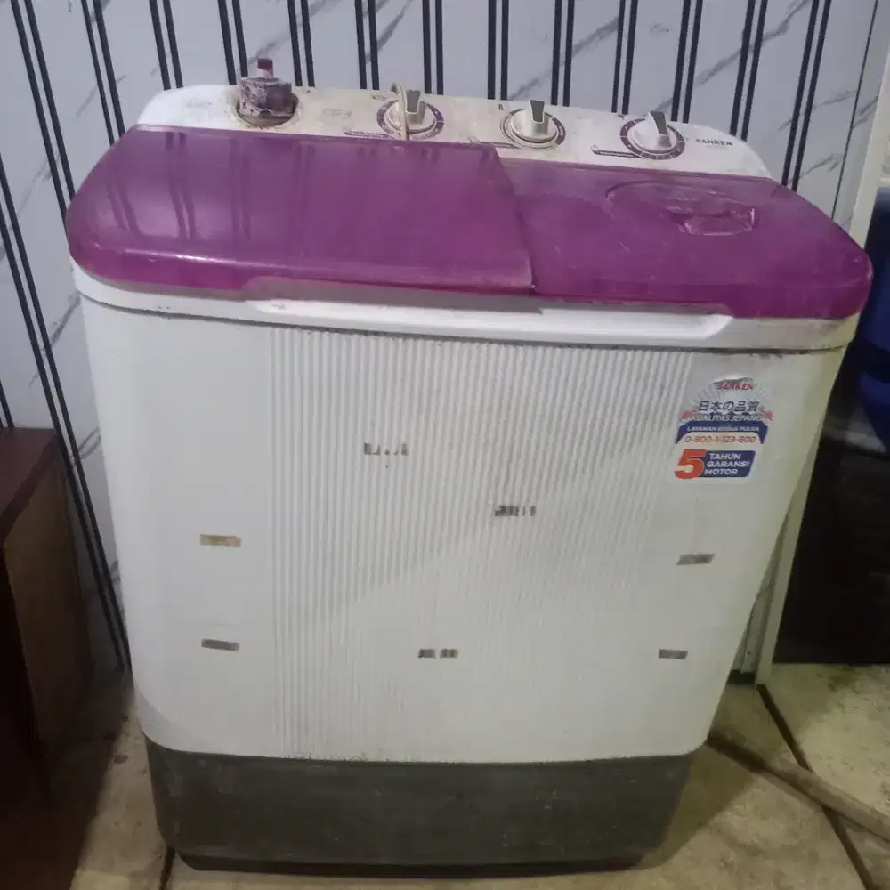 Mesin cuci sanken second