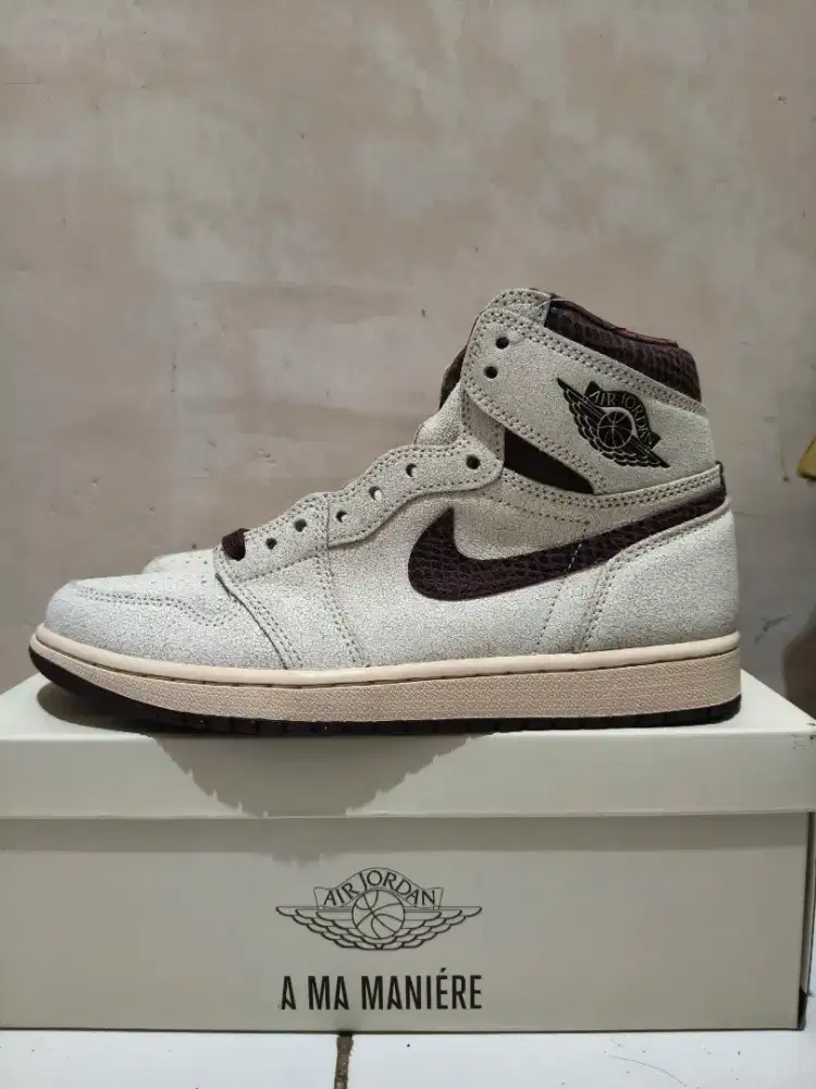Nike Air Jordan 1 A Ma Maniere HI OG Burgundy Crush BNIB 42,5