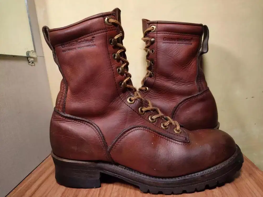 Boots Kulit Asli Made In USA sol Vibram