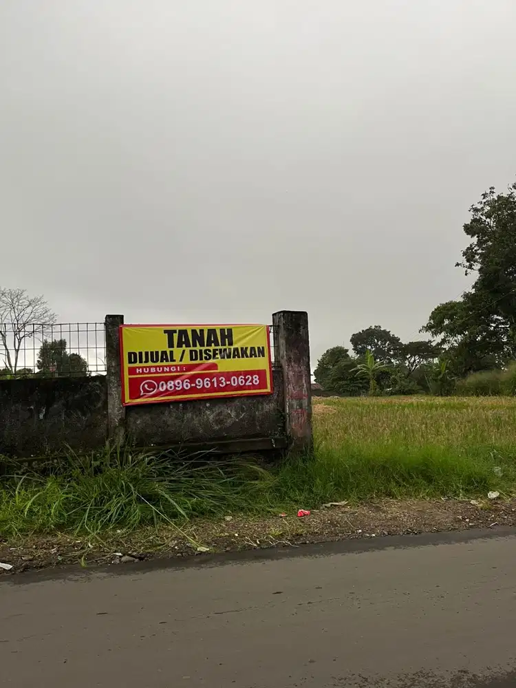 TANAH STRATEGIS DIJUAL -Lokasi bagus, cocok untuk investasi dan Hunian