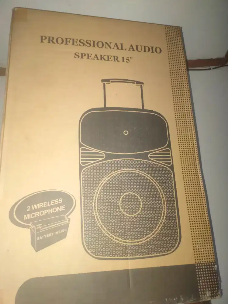 Baretone Speaker portable MAX15MHWR Bluetooth Speaker Bluetooth 15inch