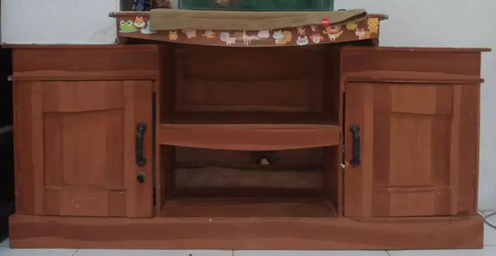 Meja Tv Warna Coklat