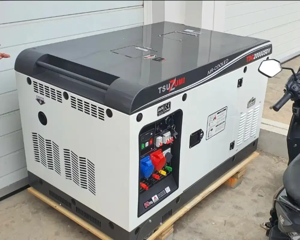 Genset Tsuzumi Japan 20 kva silent 3 phase