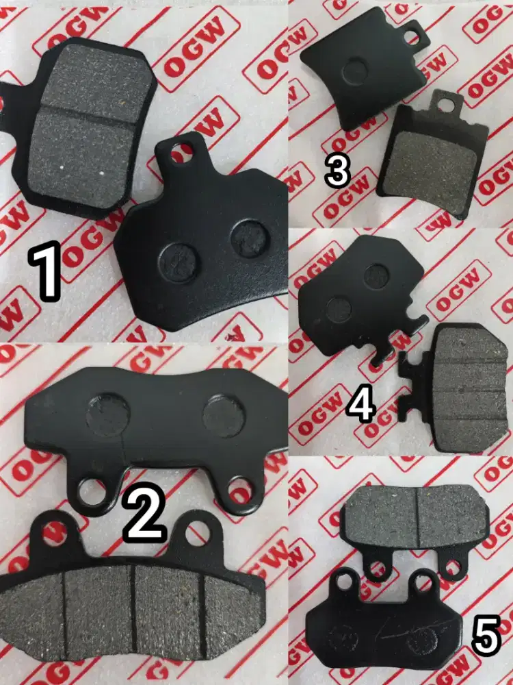 Kampas rem / Disc pad motor listrik