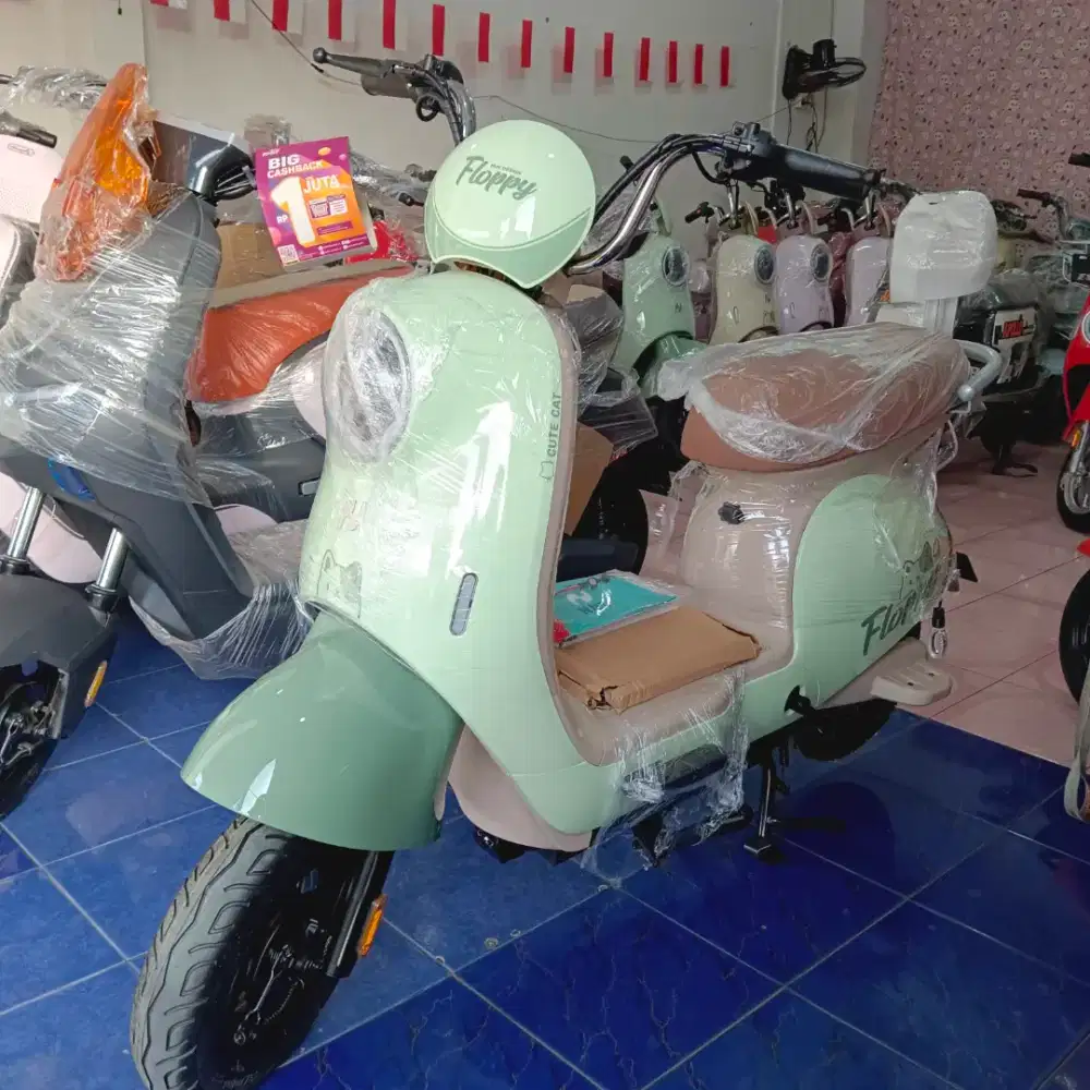 SEPEDA LISTRIK NUV S3 FLOPPY NEW GARANSI RESMI 100%
