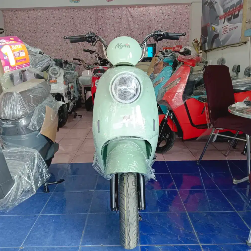 SEPEDA LISTRIK NUV S2 NYRA NEW GARANSI RESMI 100%