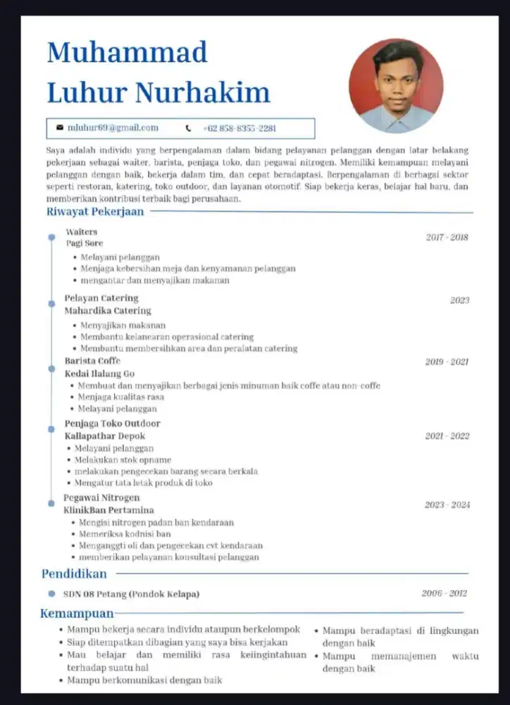 Cari pekerjaan apa saja
