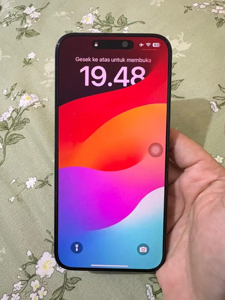 Dijual Iphone 15 Pro Max 256 GB Blue Mulus Like New