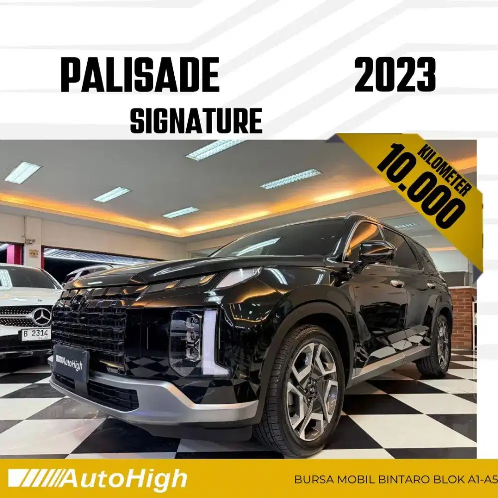 DP10% [Km10.000] Palisade Signature 2023 Black Reg 2024 #AUTOHIGH