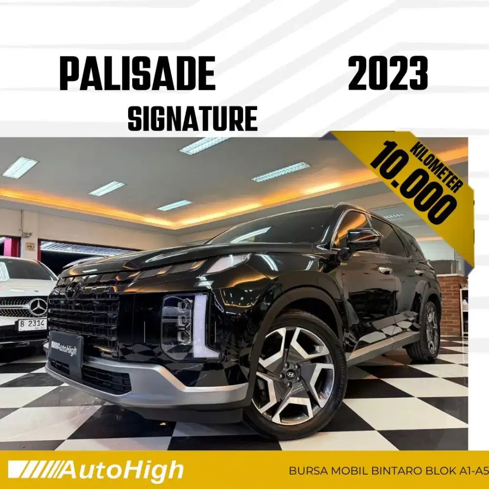 DP10% [Km10.000] Palisade Signature 2023 Black Reg 2024 #AUTOHIGH